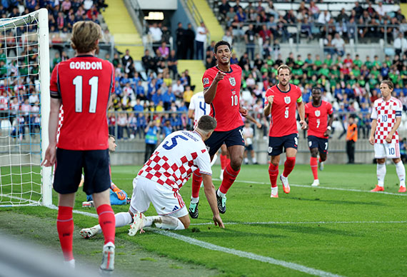Nations League, umiliazione Croazia: l’Inghilterra ne fa sette