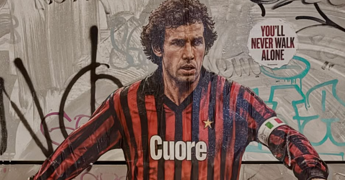 Milan, arriva la decisione sul murale di Franco Baresi vandalizzato
