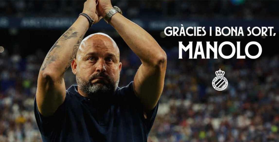 Ufficiale, l’Espanyol saluta González e cambia la panchina: la nota del club