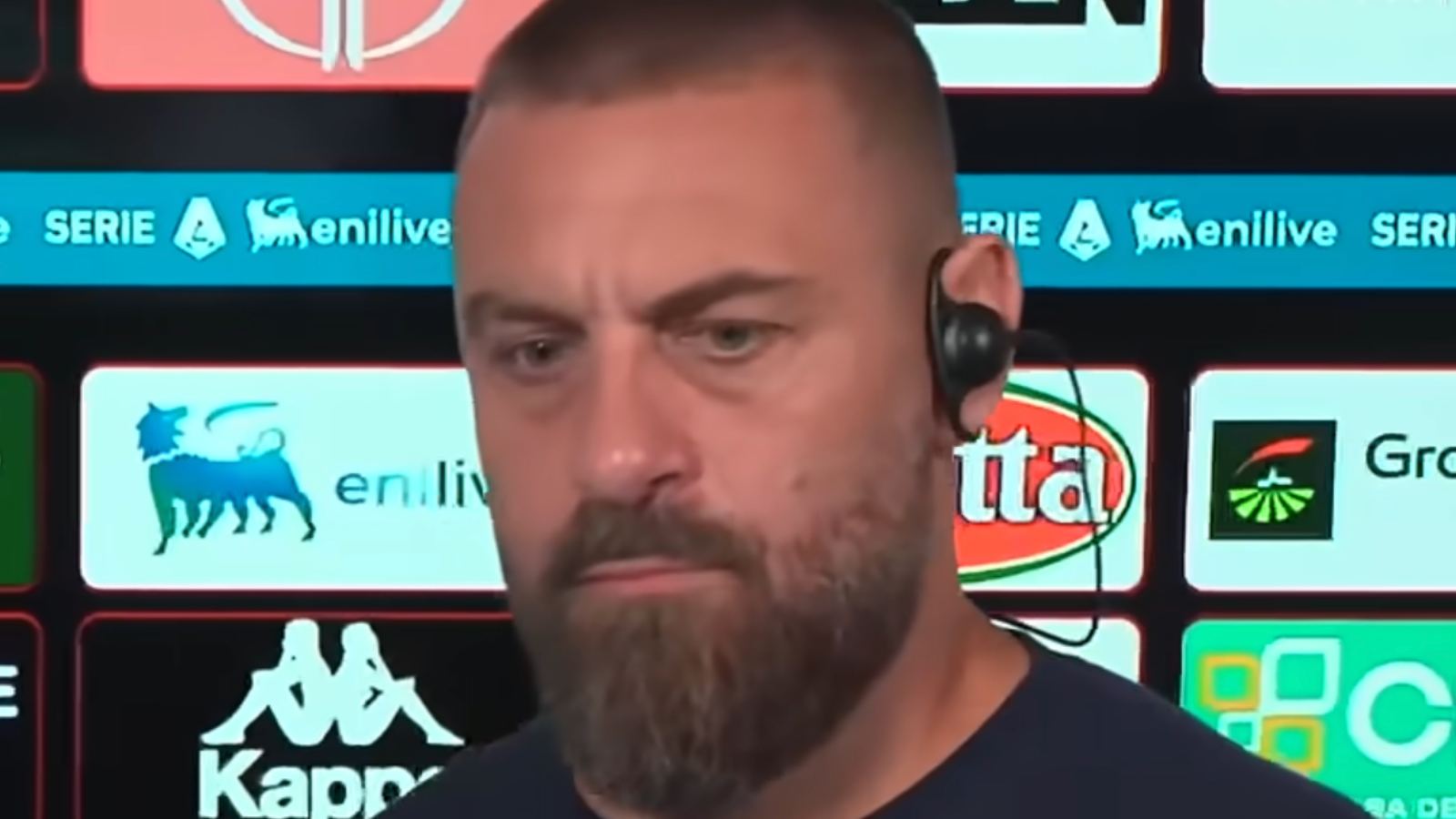 Genoa, De Rossi: «La Roma è spaventosa»