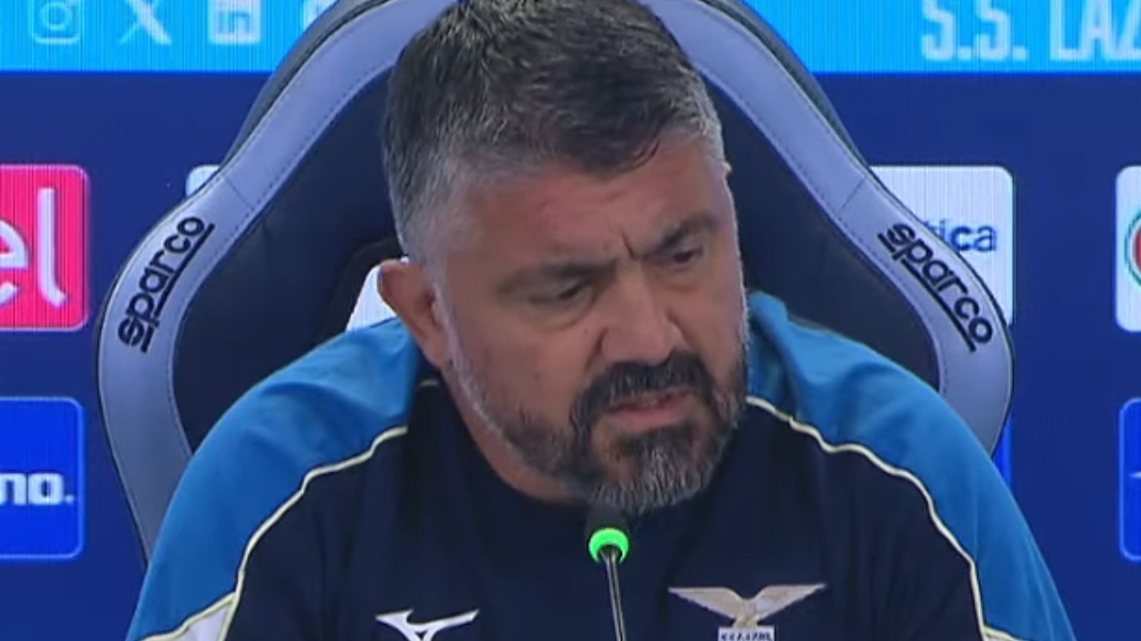 Lazio, Gattuso: “Rinforzi a parametro zero? Vi dico come stanno le cose”